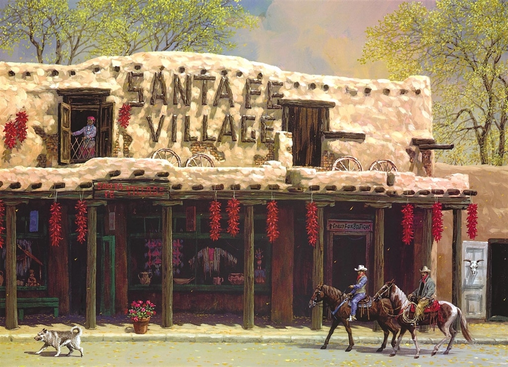 Alexander Chen- Santa Fe Village /Limited Edition