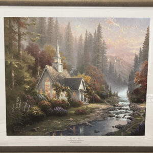 Thomas Kinkade - Forest Chapel / Gallery Proof / Limited Edition